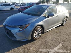 Salvage cars for sale at Rancho Cucamonga, CA auction: 2022 Toyota Corolla LE