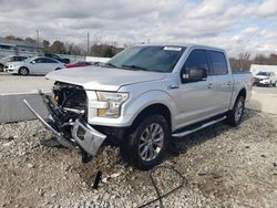 Salvage cars for sale at Louisville, KY auction: 2016 Ford F150 Supercrew