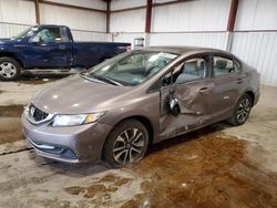 Honda salvage cars for sale: 2015 Honda Civic EX