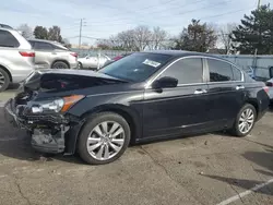 Honda Accord exl salvage cars for sale: 2012 Honda Accord EXL