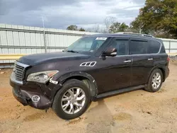 Salvage cars for sale at Chatham, VA auction: 2011 Infiniti QX56