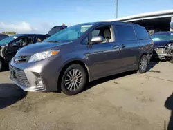 2020 Toyota Sienna XLE en venta en Hayward, CA