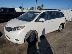 Toyota Sienna xle salvage cars for sale: 2017 Toyota Sienna XLE