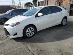 Salvage cars for sale at Wilmington, CA auction: 2017 Toyota Corolla L