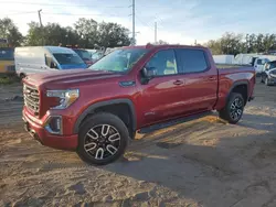 Salvage cars for sale at Riverview, FL auction: 2022 GMC Sierra Limited K1500 AT4