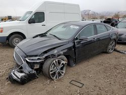 Salvage cars for sale at Magna, UT auction: 2019 Ford Fusion Titanium