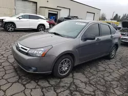 Salvage cars for sale at Woodburn, OR auction: 2011 Ford Focus SE