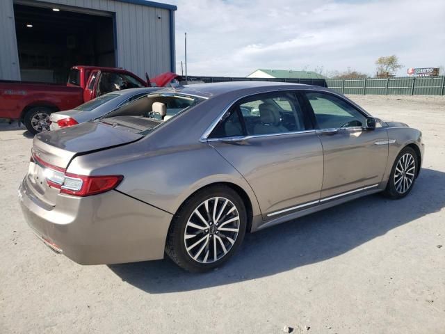 2018 Lincoln Continental Select