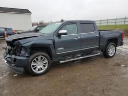 Chevrolet Silverado k1500 High Coun salvage cars for sale: 2018 Chevrolet Silverado K1500 High Country