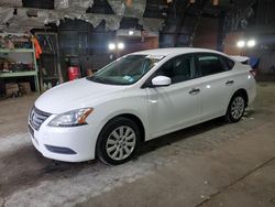 Salvage cars for sale at Albany, NY auction: 2015 Nissan Sentra S