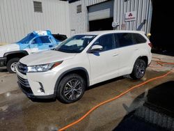 Salvage cars for sale at New Orleans, LA auction: 2017 Toyota Highlander LE