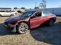 Honda Accord salvage cars for sale: 2015 Honda Accord Sport