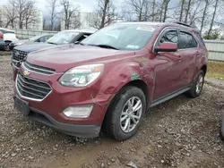 Chevrolet salvage cars for sale: 2016 Chevrolet Equinox LT