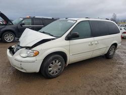 Salvage cars for sale at Davison, MI auction: 2005 Chrysler Town & Country Limited