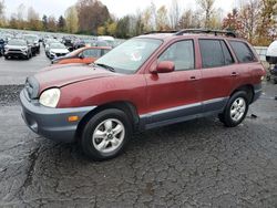 Salvage cars for sale at Portland, OR auction: 2005 Hyundai Santa FE GLS