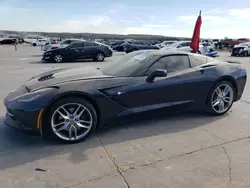 Salvage cars for sale at Grand Prairie, TX auction: 2015 Chevrolet Corvette Stingray Z51 2LT