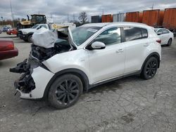 Salvage cars for sale at Bridgeton, MO auction: 2019 KIA Sportage EX