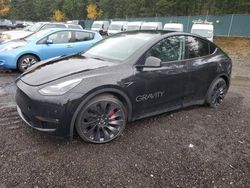 Salvage cars for sale at Graham, WA auction: 2022 Tesla Model Y