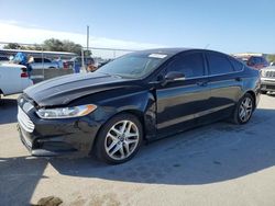 Ford salvage cars for sale: 2016 Ford Fusion SE