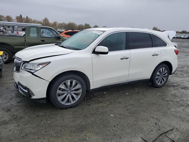 2016 Acura MDX Technology