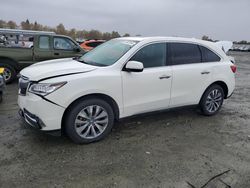 Salvage SUVs for sale at auction: 2016 Acura MDX Technology