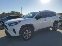 Toyota salvage cars for sale: 2021 Toyota Rav4 LE