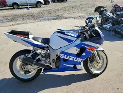 Salvage motorcycles for sale at Duryea, PA auction: 2001 Suzuki GSX-R750