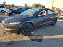 Salvage cars for sale at Gaston, SC auction: 2025 Tesla Model 3