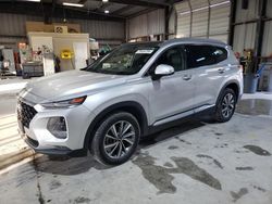 Salvage cars for sale at auction: 2019 Hyundai Santa FE Limited