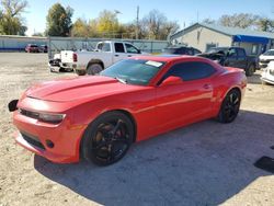 Chevrolet salvage cars for sale: 2015 Chevrolet Camaro LT