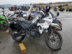 Salvage motorcycles for sale at Pennsburg, PA auction: 2024 Kawasaki KL650 G