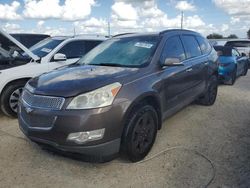 Salvage cars for sale at Arcadia, FL auction: 2009 Chevrolet Traverse LT