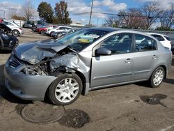 Salvage cars for sale at Moraine, OH auction: 2012 Nissan Sentra 2.0