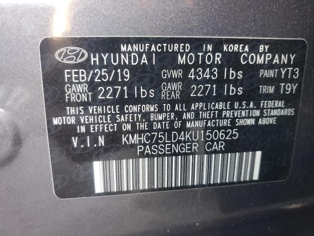 2019 Hyundai Ioniq Limited