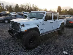 Salvage cars for sale from Copart Portland, OR: 2021 Jeep Gladiator Sport