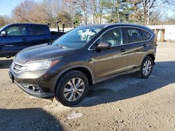 Salvage cars for sale at North Billerica, MA auction: 2014 Honda CR-V EXL