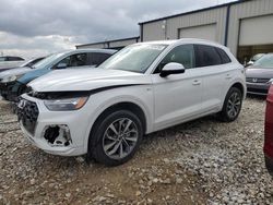 Salvage cars for sale at Wayland, MI auction: 2023 Audi Q5 Premium Plus 45