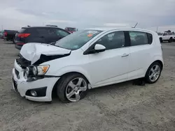 Vehiculos salvage en venta de Copart Sacramento, CA: 2016 Chevrolet Sonic LTZ