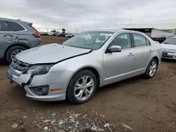 Salvage cars for sale at Brighton, CO auction: 2012 Ford Fusion SE