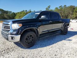 Salvage cars for sale at Houston, TX auction: 2015 Toyota Tundra Crewmax SR5