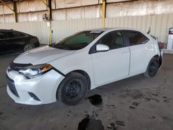 Toyota salvage cars for sale: 2015 Toyota Corolla ECO