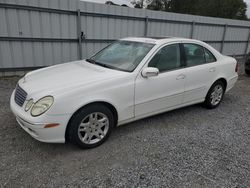 Salvage cars for sale at Gastonia, NC auction: 2003 Mercedes-Benz E 320