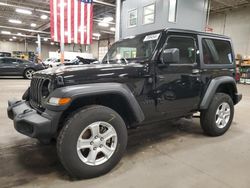 Salvage cars for sale at Blaine, MN auction: 2022 Jeep Wrangler Sport