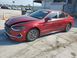 Salvage cars for sale at Corpus Christi, TX auction: 2023 Hyundai Sonata Hybrid