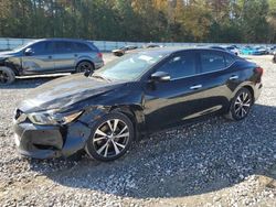 Salvage cars for sale at Ellenwood, GA auction: 2017 Nissan Maxima 3.5S