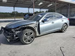 Salvage cars for sale at Cartersville, GA auction: 2014 Infiniti Q50 Base