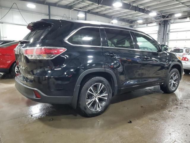 2016 Toyota Highlander XLE