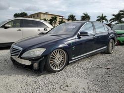 Mercedes-Benz salvage cars for sale: 2012 Mercedes-Benz S 550