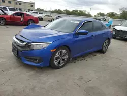 Salvage cars for sale at Wilmer, TX auction: 2016 Honda Civic EXL