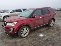 Ford salvage cars for sale: 2017 Ford Explorer Limited